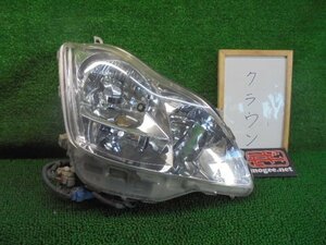 3EJ1085BC5 ) トヨタ クラウン ロイヤルエクストラ GRS180/GRS181 後期型 純正ヘッドライト右　スタンレー30-313