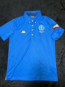 即決 送料無料 カッパ Kappa イタリア ゴルフポロシャツ ITALIA TORINO PIEMONTE Lサイズ
