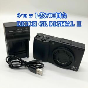 ショット数700回台！RICOH デジタルカメラ GR DIGITALII 