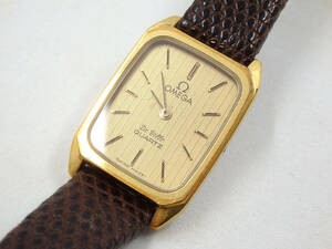 G52673 OMEGA DE VILLE オメガ デビル レディース 腕時計 ※不動・リューズ無し・社外ベルト