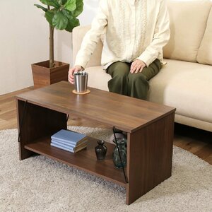 free shipping simple table working bench side table living table writing desk low table tool un- necessary width 80. depth 42cm height 40cm middle Brown new goods 