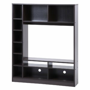  free shipping tv around . valid use wall surface high capacity tv board storage shelves tv rack AV board slim width 120cm depth 29cm height 150cm Brown new goods 