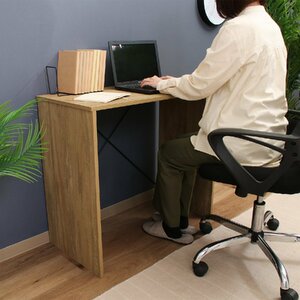  free shipping simple desk computer desk working bench side table study desk office desk tool un- necessary width 80. depth 42cm height 72cm oak natural new goods 