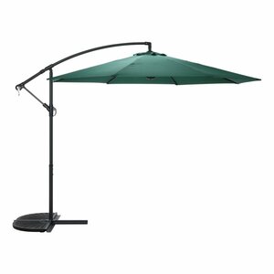  бесплатная доставка висячий зонт сад зонт подвешивание ниже садоводство складной затеняющий экран, шторки от солнца навес ширина 300cm высота 240cm зеленый новый товар 