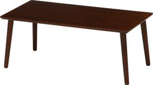 送料無料/リビング センターテーブル ロータイプ 木製 ウォルナット突板 ブラウン インテリア 幅80cm 奥行40cm スクエア 角/新品