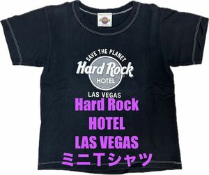 【美品】古着 USA製 ハードロック ミニ Tシャツ ハードロックホテル 半袖Tシャツ ショート丈