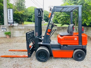 ◆千葉Prefecture発 ◆5FG15 ◆ TOYOTA ◆ forklift ◆ ガソリン ◆ マニュアル ◆2644hours ◆引取ok