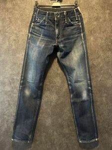 ★LEVI'S リーバイス 606 68606-0204 1968モデル BIG'E' LVC 日本製 07年 スーパースリム W30 オレンジタブ TALONジップ ヒゲ 縦落ち