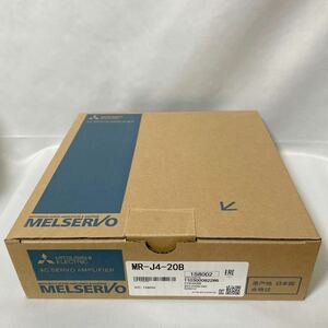 三菱電機 MELSERVO サーボアンプ MR-J4-20B 2021年製 動作未チェック 中古保管品