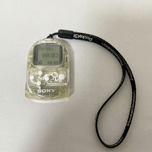 【動作品】SONY PocketStation ポケットステーション クリア 保管品