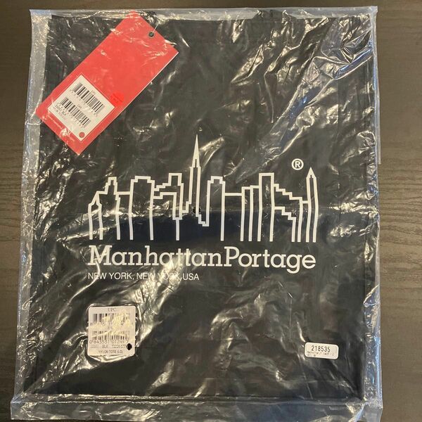 マンハッタンポーテージ ManhattanPortage 20051 Nylon Tote Bag-MD ブラック トートバッグ 