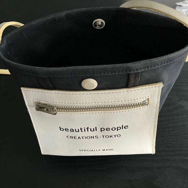 beautiful people サコッシュ　ショルダーバッグ　中古