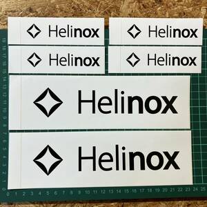 Helinox STICKER 6枚セット ヘリノックス ステッカー シール A&F