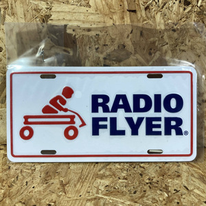 Radio Flyer ラジオ フライヤー プレート TIN SIGN 看板 バイク 自転車