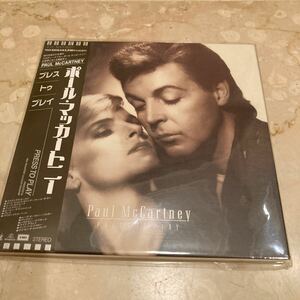 新品未開封★ 「プレストゥプレイ 」★紙ジャケット★ 帯付★旧規格盤★Paul McCartney★ビートルズ ／ポールマッカートニー