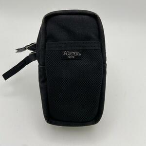1 jpy ~ A-8 60 PORTER Porter pouch multi case black compact ZIP type 