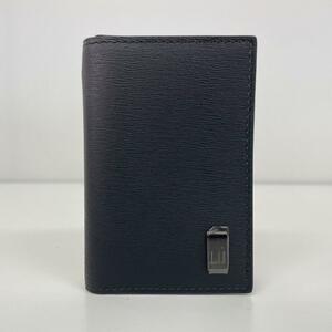 １円～　J-1　60　未使用 美品 dunhill ダンヒル レザー キーケース ブラック 6連　