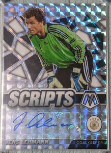 イェンス・レーマン 直筆サインカード auto Autograph panini mosaic Arsenal ドイツ代表 jens Lehmann サイン レーマン アーセナル