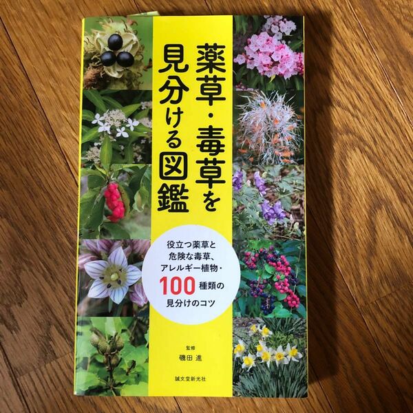 野草　毒草を見分ける図鑑　アウトドア　フィールド図鑑