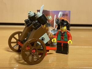 LEGO　3016　親分と大砲/Boss with Cannon