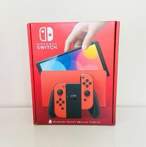 【極美品】Nintendo Switch 有機ELモデル マリオレッド☆ ニンテンドースイッチ　 任天堂 スイッチ