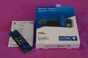  Western digital Western Digital SSD M2 2280 500GB [WD Blue SN550 NVMe WDS500G2B0C] used operation goods 