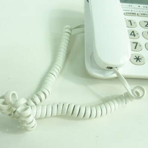 ③シャープ デジタルコードレス電話機 SHARP ホワイト 子機付【JD-G32CL】の画像4