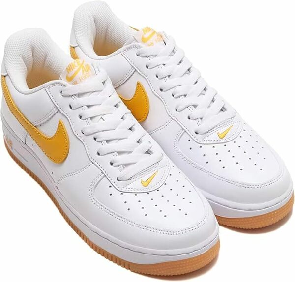 送料無料 27cm●ナイキ NIKE エア フォース 1 ロー レトロ AIR FORCE 1 LOW RETRO ホワイト イエロー 白 黄 AF FD7039-100