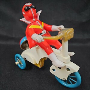  red Ranger sofvi tricycle that time thing go Ranger 