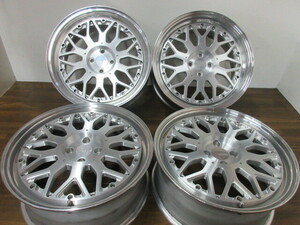 【送料無料・税込み】POKAL CUSTUM GRB11 FORGED 18in7.5J+31(実測) 8.5J+38(実測) 4穴PCD100 アメ鍛 コンパクトチューナーカスタム