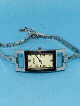 (G33)おしゃれな(*'▽')DKNY・ダナキャランニューヨーク（電池交換済み）シルバー・レディス腕時計USED（送料全国一律185円）素敵な時計。_画像6
