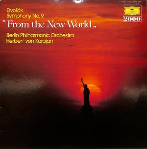 A00525135/LP/ヘルベルト・フォン・カラヤン「ドヴォルザーク/交響曲第9番 新世界より」