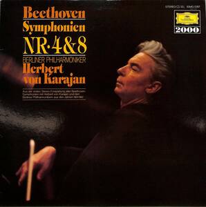A00524378/LP/ヘルベルト・フォン・カラヤン「ベートーヴェン/交響曲第４番 変ロ長調作品60」