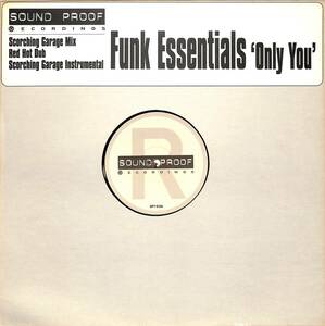 A00580073/12インチ/Funk Essentials「Only You(1996年：SPT-012)」