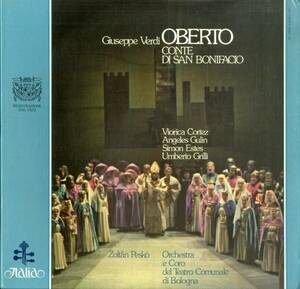 A00530609/●LP3枚組ボックス/ゾルターン・ペシュコー「Verdi / Oberto : Conte Di San Bonifacio オベルト サン・ボニファーチョ伯爵」