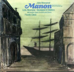 A00530611/●LP3枚組ボックス/ファウスト・クレヴァ「Massenet / Manon マノン」