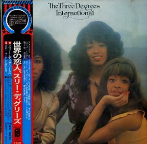 A00584430/LP/スリー・ディグリーズ (THE THREE DEGREES)「International 世界の恋人、スリー・ディグリーズ (1975年・ECPO-10-PH・ソウ