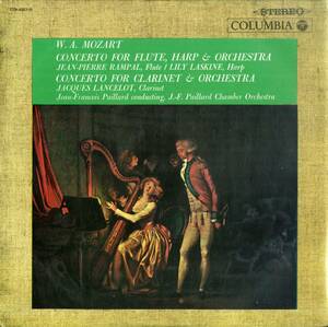 A00506092/LP/ジャン＝ピエール・ランパル「モーツァルト/フルートとハープのための協奏曲ハ長調K.299」