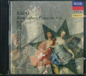 D00160976/CD/ベンジャミン・ブリテン(指揮)「Bach / Brandenburg Concertos 4-6 (1990年・425-726-2・バロック)」