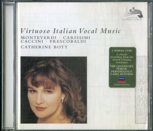 D00157327/CD/Catherine Bott「モンテヴェルディ：Virtuoso Italian Vocal Music」