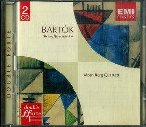 D00150155/CD2枚組/Alban Berg Quartett「Bartok / String Quartets 1-6」