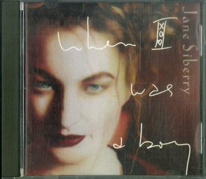 D00153428/CD/ジェーン・シベリー (JANE SIBERRY)「When I Was A Boy (1993年・9-26824-2・シンセポップ・インディーロック)」