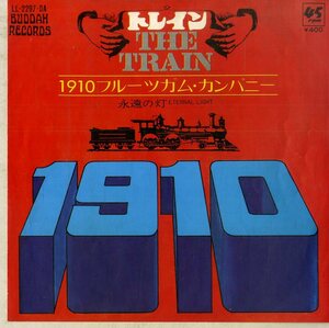 C00180640/EP/1910フルーツガム・カンパニー「トレイン/永遠の灯(1969年・バブルガム)」