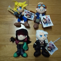 バンプレスト ファイナルファンタジーVII ぬいぐるみ第2弾 クラウド ヴィンセント シド セフィロス 1997 FF7 スクウェア_画像1