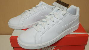  Nike wi men's sneakers coat Royal white WMNS NIKE COURT ROYALE 749867-105 24.5cm new goods 