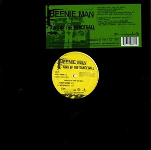 【12INCH】　BEENIE MAN 「 KING OF THE DANCE HALL 」 ( VIRGIN 79886 )