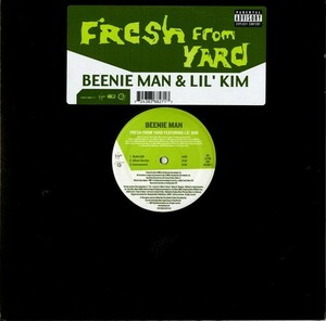 【12INCH】　BEENIE MAN & LIL' KIM 「 FRESH FROM YARD 」 ( VIRGIN 88271 )