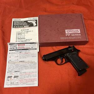  Maruzen PPK black metallic ru газ свободный затвор газовый пистолет 007warusa-