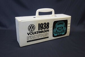 カセットテープケース 収納ケース VOLKSWAGEN フォルクスワーゲン ビニールケース レトロ 中古品