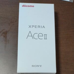 Xperia Ace Ⅱ　ドコモ ブラック SIMフリー エクスペリア SO-41B SONY